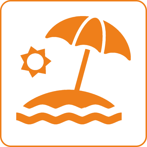 Пляж в 600 метрах